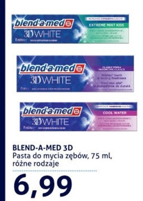 Blend-a-med 3D White Pasta do zębów 75ml niska cena