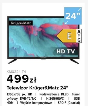Telewizor Krüger&Matz niska cena