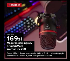 Mikrofon Krüger&Matz niska cena