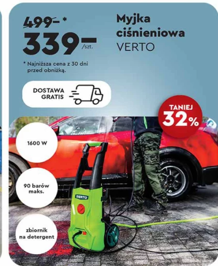 Myjka ciśnieniowa Verto