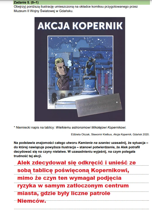 Egzamin ósmoklasisty 2024: Język polski. Arkusz CKE i odpowiedzi - strona 7 Egzamin ósmoklasisty 2024: Język polski. Arkusz CKE i odpowiedzi - strona 7
