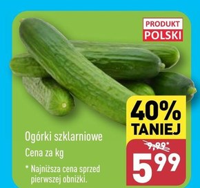 Ogórki Polski niska cena