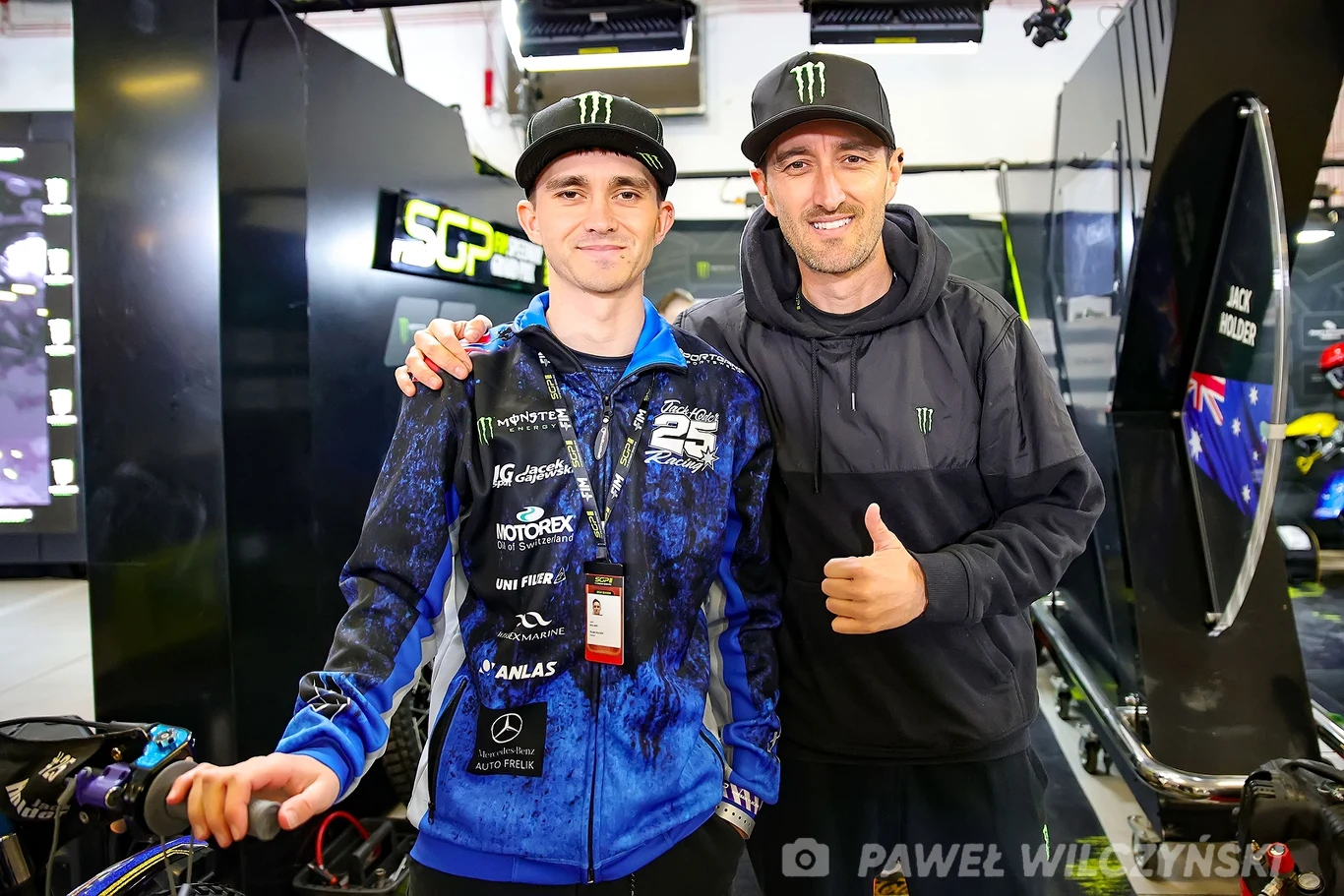 Bracia Jack Holder i Chris Holder.