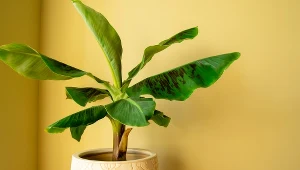 Jak uprawiać bananowca w doniczce?