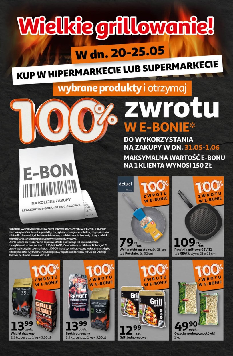 Gazetka promocyjna Auchan Hipermarket - ważna od 20. 05. 2024 do 25. 05. 2024
