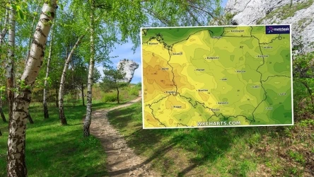 Pogoda w środę będzie przeważnie słoneczna i spokojna. Na zachodzie temperatury mogą sięgnąć 25 stopni Celsjusza