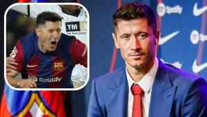 Robert Lewandowski - napastnik FC Barcelona i kapitan reprezentacji Polski