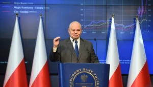 Na czwartkowej konferencji prasowej prezes NBP Adam Glapiński mówił o sytuacji ekonomicznej Polski