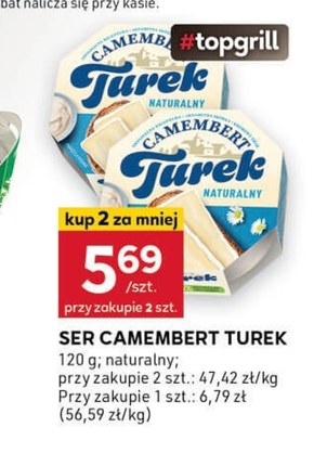 Turek Camembert z ziołami 120 g niska cena