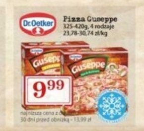 Dr. Oetker Guseppe Pizza kebab 420 g niska cena