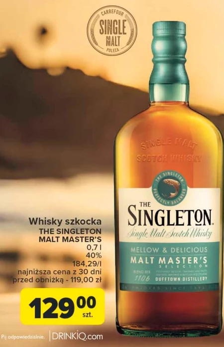 The Singleton Malt Master's Selection Single Malt Scotch Whisky 700 ml