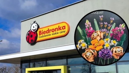 Przepiękny Bukiet Kwiatów LEGO taniej w Biedronce! 