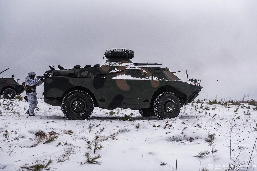 Ekspolski BRDM-2 na Ukrainie