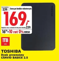 Зовнішній накопичувач Toshiba