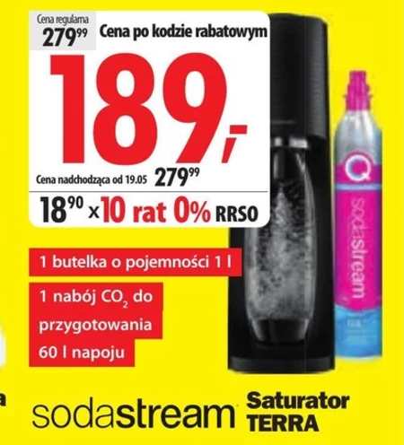 Saturator do wody Sodastream