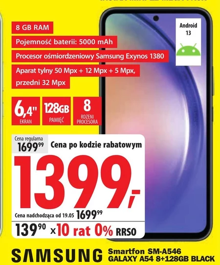 Smartfon Samsung - 17% TANIEJ! - promocja Media Expert - Ding.pl