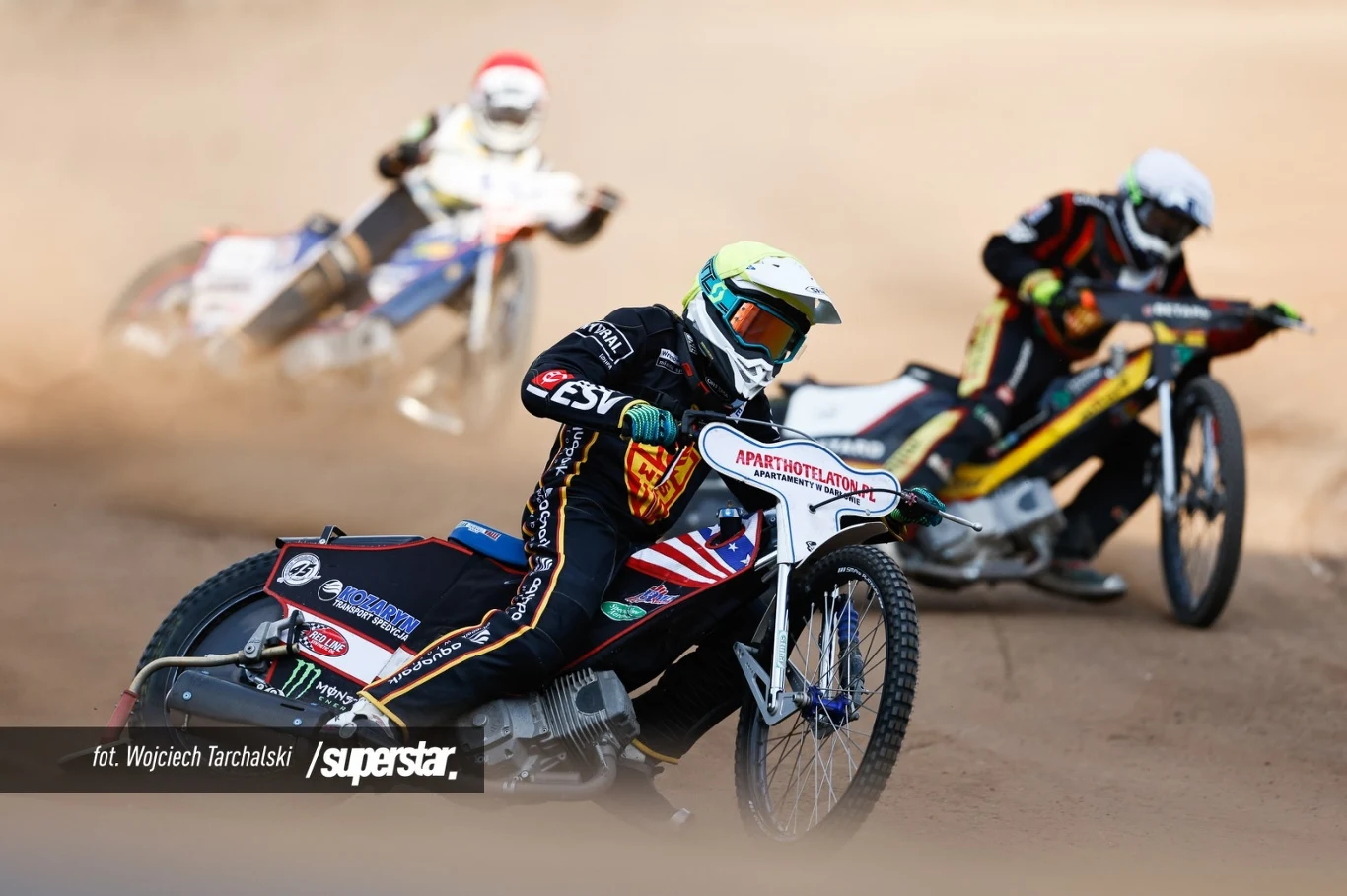 Eryk Farański w zawodach młodzieżowych.