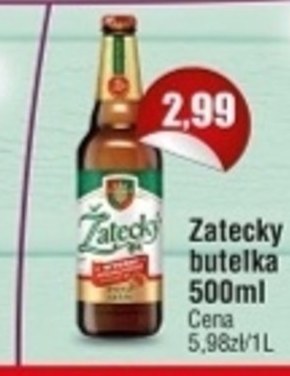 Žatecký Světlý Ležák Piwo jasne pełne 500 ml niska cena