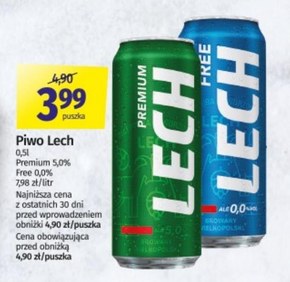 Piwo Lech niska cena