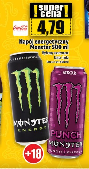 Napój energetyczny Monster niska cena