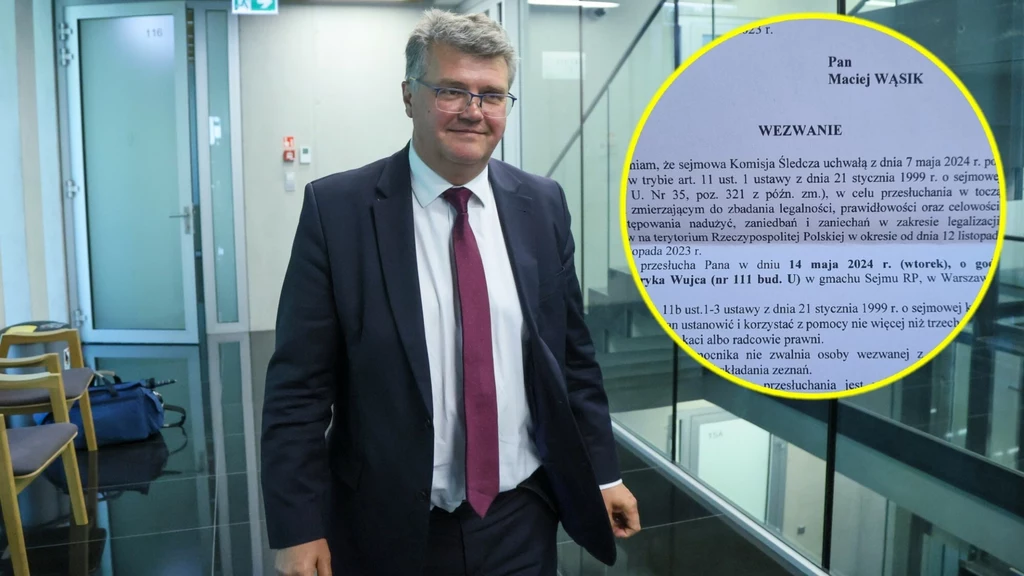 Maciej Wąsik dostał wezwanie dzień po przesłuchaniu