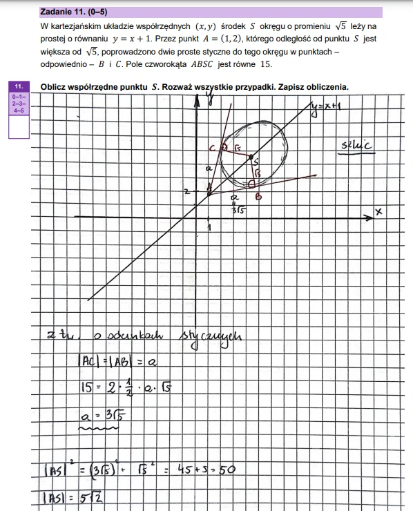 Matura 2024: Matematyka, poziom rozszerzony. Arkusz CKE i odpowiedzi - strona 18 Matura 2024: Matematyka, poziom rozszerzony. Arkusz CKE i odpowiedzi - strona 18