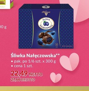 Solidarność Śliwka Nałęczowska w czekoladzie 300 g niska cena