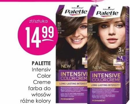 Palette Intensive Color Creme Farba do włosów intensywne ciemne bordo 4-89
