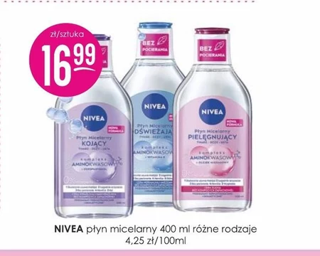 Nivea Rose Touch Płyn micelarny z organiczną wodą różaną 400 ml