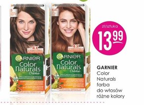 Garnier Color Naturals Crème Farba do włosów złoty bursztyn 6.41 niska cena