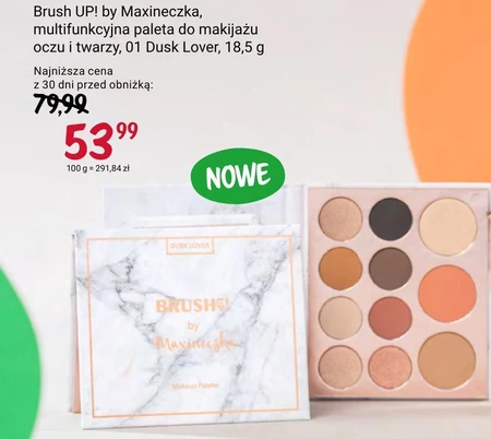 Paleta do makijażu Brush