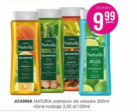 Joanna Naturia Szampon ogórek i aloes 500 ml