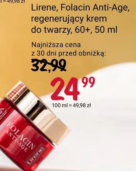 Krem do twarzy Lirene