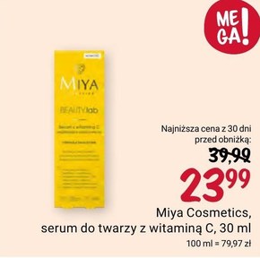 Serum do twarzy Miya Cosmetics niska cena