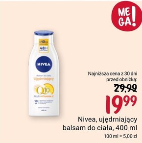 NIVEA Q10 plus Balsam do ciała ujędrniający 400 ml niska cena