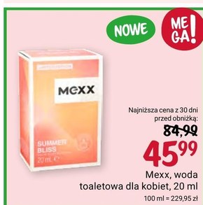 Woda toaletowa dla kobiet Mexx niska cena