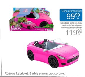 Samochód Barbie niska cena