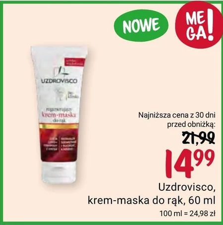 Krem do rąk Uzdrovisco