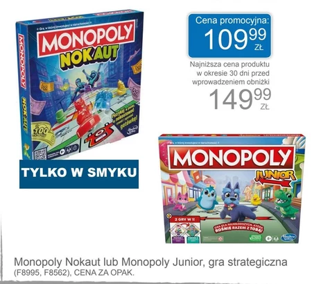 Gra strategiczna Monopoly