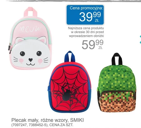 Plecak Smiki
