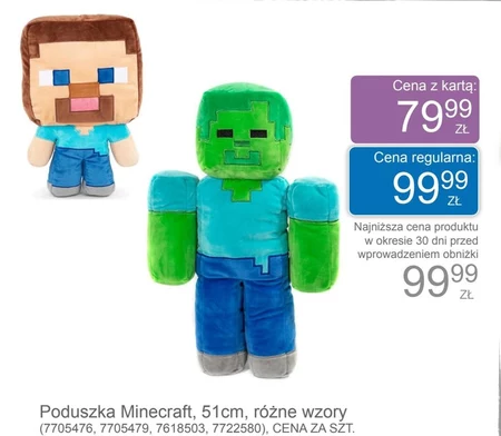 Poduszka Minecraft