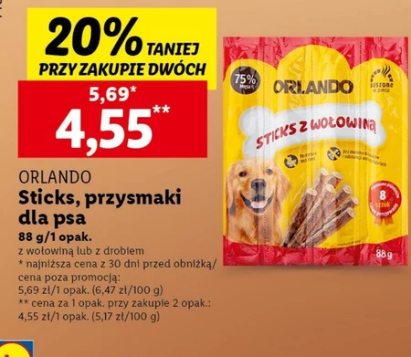 Przysmak dla psa Orlando