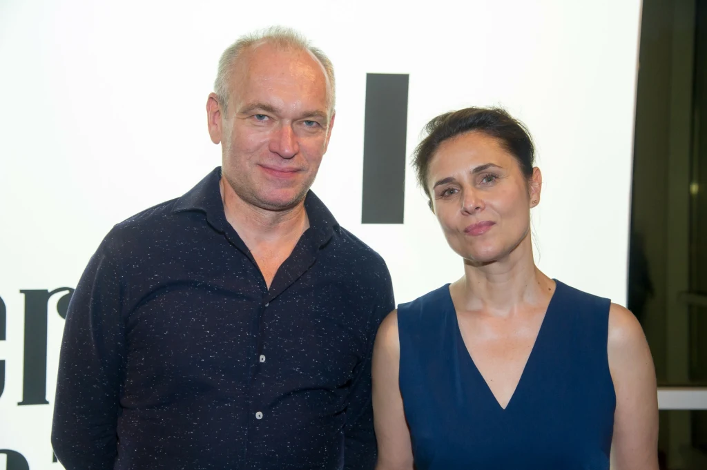 Dorota Landowska i Mariusz Bonaszewski Dorota Landowska i Mariusz Bonaszewski