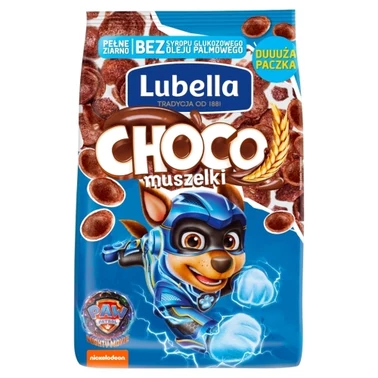 Lubella Choco muszelki Zbożowe muszelki o smaku czekoladowym 500 g - 0