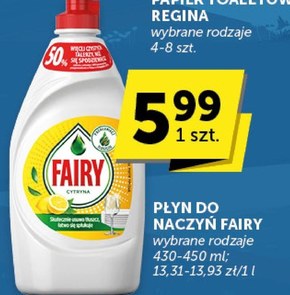 Fairy Aromatics Miętowy płyn do mycia naczyń  zapewniającą lśniąco czyste naczynia 430ml niska cena