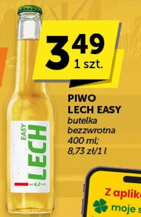 Lech Easy Piwo jasne 400 ml niska cena