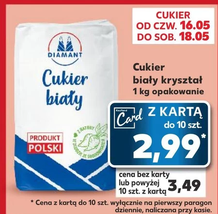Diamant Cukier biały 1 kg
