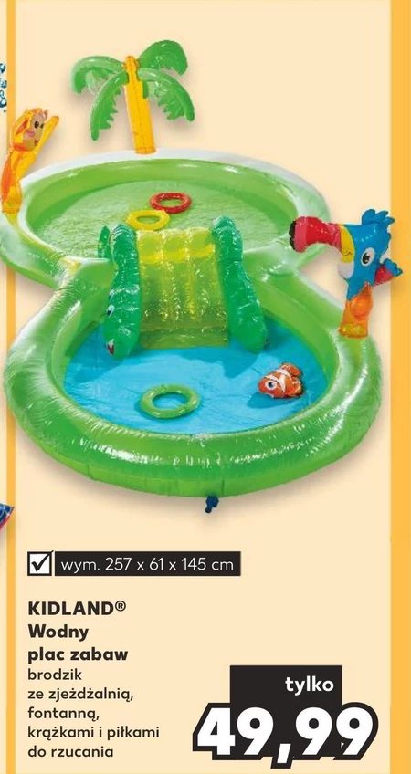 Wodny plac zabaw Kidland