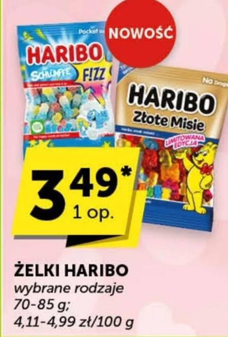Haribo Złote Misie Żelki owocowe 85 g
