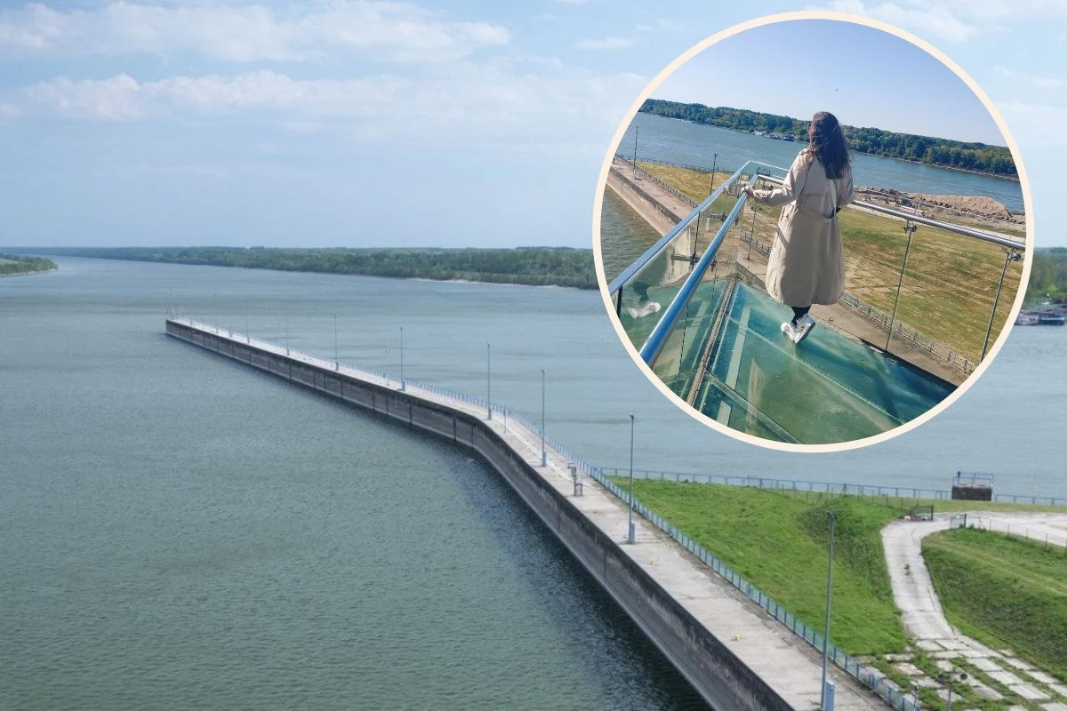 Gabčíkovo - to tu znajduje się elektrownia wodna. Turyści mogą nie tylko zwiedzić obiekt, ale i wybrać się na wyprawę statkiem Gabčíkovo - to tu znajduje się elektrownia wodna. Turyści mogą nie tylko zwiedzić obiekt, ale i wybrać się na wyprawę statkiem